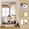 imageHARRITPURE 48quotx30quot Framed Bathroom Mirror for Wall Rectangle Mirror Aluminum Alloy Frame WallMounted for Farmhouse Entryway Bedroom Living Room BlackGold
