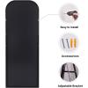 imageHARRITPURE 57quotx20quot Full Length Mirror Full Body Mirror Top Rounded Corner Aluminum Frame Hanging or Leaning Wall Floor Mirror with Stand for Living Room Bedroom CloakroomGoldBlack