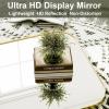 imageHARRITPURE 57quotx20quot Full Length Mirror Full Body Mirror Top Rounded Corner Aluminum Frame Hanging or Leaning Wall Floor Mirror with Stand for Living Room Bedroom CloakroomGoldGold