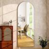 imageHARRITPURE 76quotx34quot Arched Full Length Mirror Free Standing Leaning Mirror Hanging Mounted Mirror Aluminum Frame Modern Simple Home Decor for Living Room Bedroom Cloakroom GoldSilver