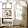 imageHARRITPURE 76quotx34quot Arched Full Length Mirror Free Standing Leaning Mirror Hanging Mounted Mirror Aluminum Frame Modern Simple Home Decor for Living Room Bedroom Cloakroom GoldGold