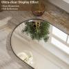 imageHARRITPURE 76quotx34quot Arched Full Length Mirror Free Standing Leaning Mirror Hanging Mounted Mirror Aluminum Frame Modern Simple Home Decor for Living Room Bedroom Cloakroom GoldBlack