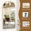 imageHARRITPURE 76quotx34quot Arched Full Length Mirror Free Standing Leaning Mirror Hanging Mounted Mirror Aluminum Frame Modern Simple Home Decor for Living Room Bedroom Cloakroom GoldSilver