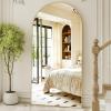 imageHARRITPURE 76quotx34quot Arched Full Length Mirror Free Standing Leaning Mirror Hanging Mounted Mirror Aluminum Frame Modern Simple Home Decor for Living Room Bedroom Cloakroom GoldGold