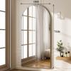 imageHARRITPURE 76quotx34quot Arched Full Length Mirror Free Standing Leaning Mirror Hanging Mounted Mirror Aluminum Frame Modern Simple Home Decor for Living Room Bedroom Cloakroom GoldSilver