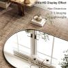 imageHARRITPURE 76quotx34quot Arched Full Length Mirror Free Standing Leaning Mirror Hanging Mounted Mirror Aluminum Frame Modern Simple Home Decor for Living Room Bedroom Cloakroom GoldBlack