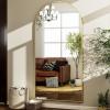 imageHARRITPURE 76quotx34quot Arched Full Length Mirror Free Standing Leaning Mirror Hanging Mounted Mirror Aluminum Frame Modern Simple Home Decor for Living Room Bedroom Cloakroom GoldGold