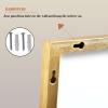 imageHARRITPURE 78quot x 35quot Full Length Mirror  Rectangular Floor Mirror with Aluminum Alloy Frame for Bedroom Cloakroom or Living RoomGold