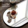 imageHARRITPURE Arched Wall Mirror  30quotx40quot Arch Bathroom Mirror Metal Frame Vanity Mirror for Bedroom Entryway Dresser Decor BlackBlack